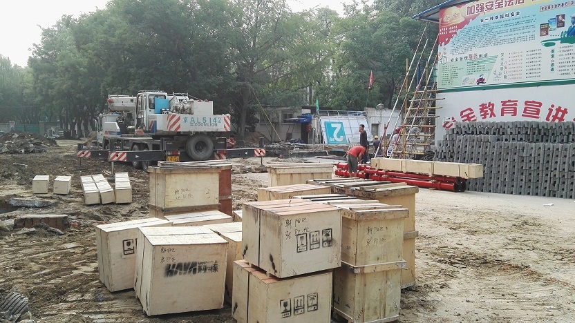 北京“工業(yè)大學項目”用“深井消防泵”調(diào)試完畢(圖1)