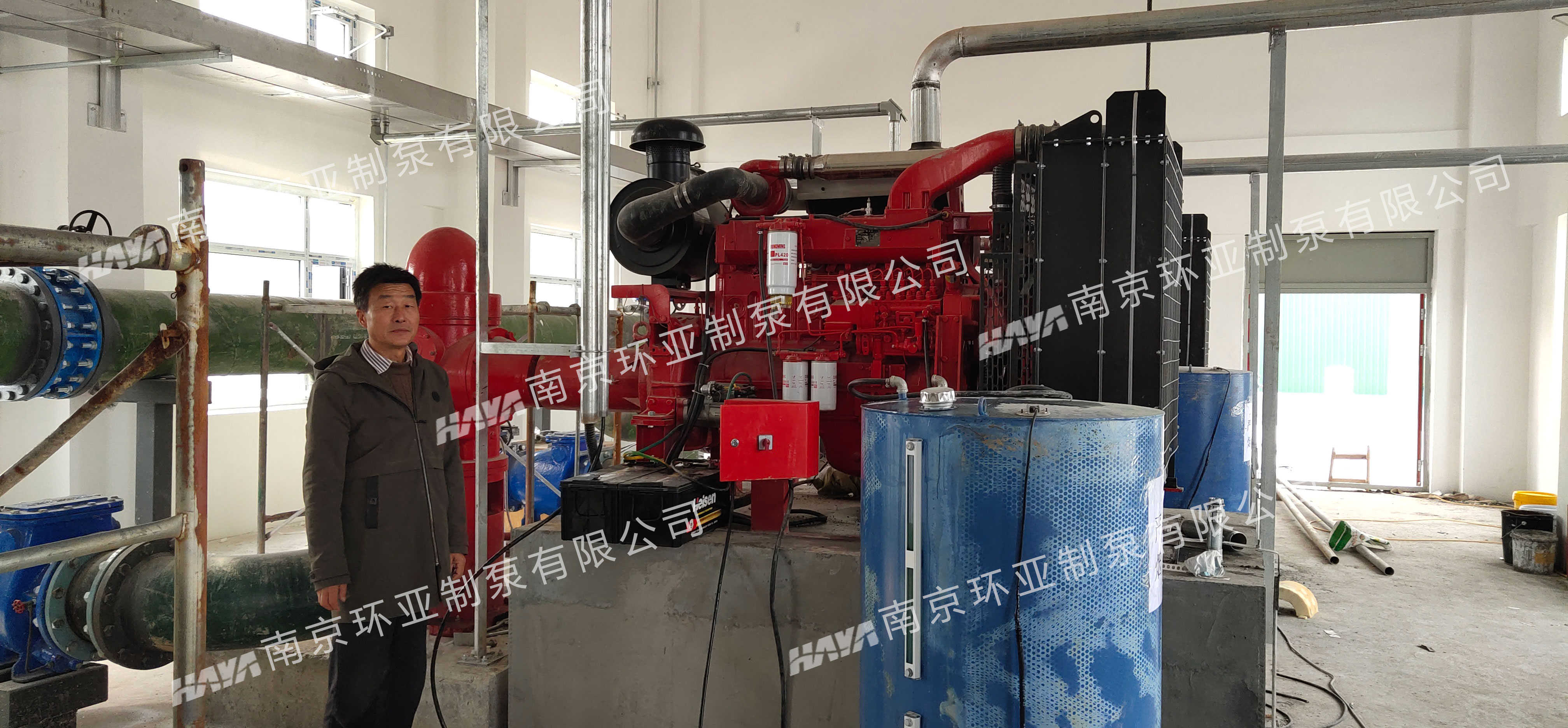 濰坊LNG調(diào)峰儲氣站工程用柴機(jī)油長軸深井消防泵安裝調(diào)試(圖1) 濰坊LNG調(diào)峰儲氣站工程用柴機(jī)油長軸深井消防泵安裝調(diào)試(圖1)