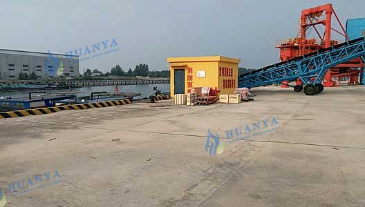 山東京杭運河工程采用深井消防泵安裝調試完畢(圖1) 山東.jpg